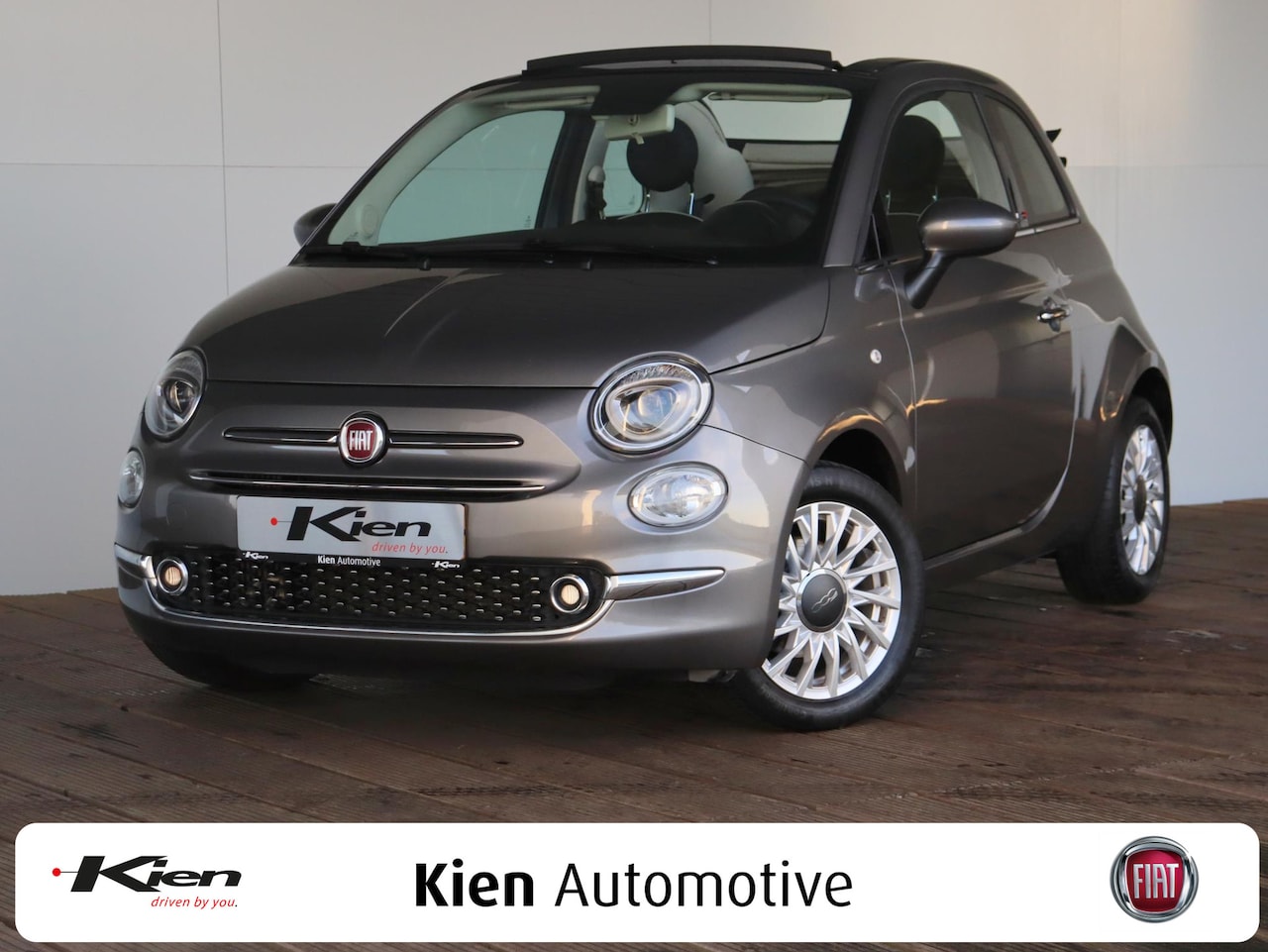 Fiat 500 C - 0.9 TwinAir Turbo Lounge | Cabrio | Navi | Mistlampen voor | - AutoWereld.nl