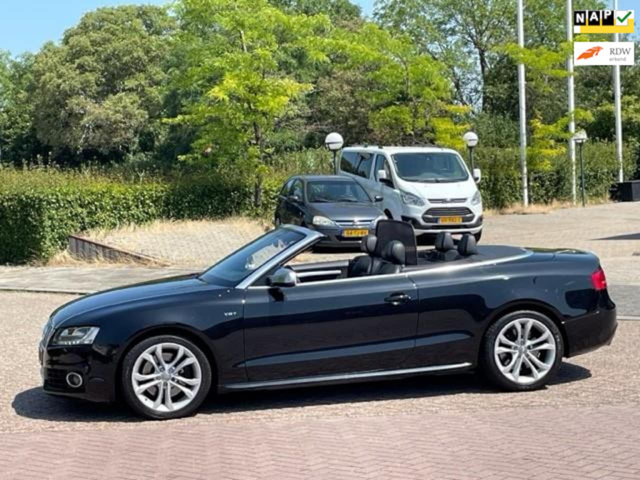 Audi S5 - Cabriolet 3.0 TFSI S5 quattro Pro Line,bj.2010,NAP met 161668 km.en APK tot 04/2024,climat - AutoWereld.nl