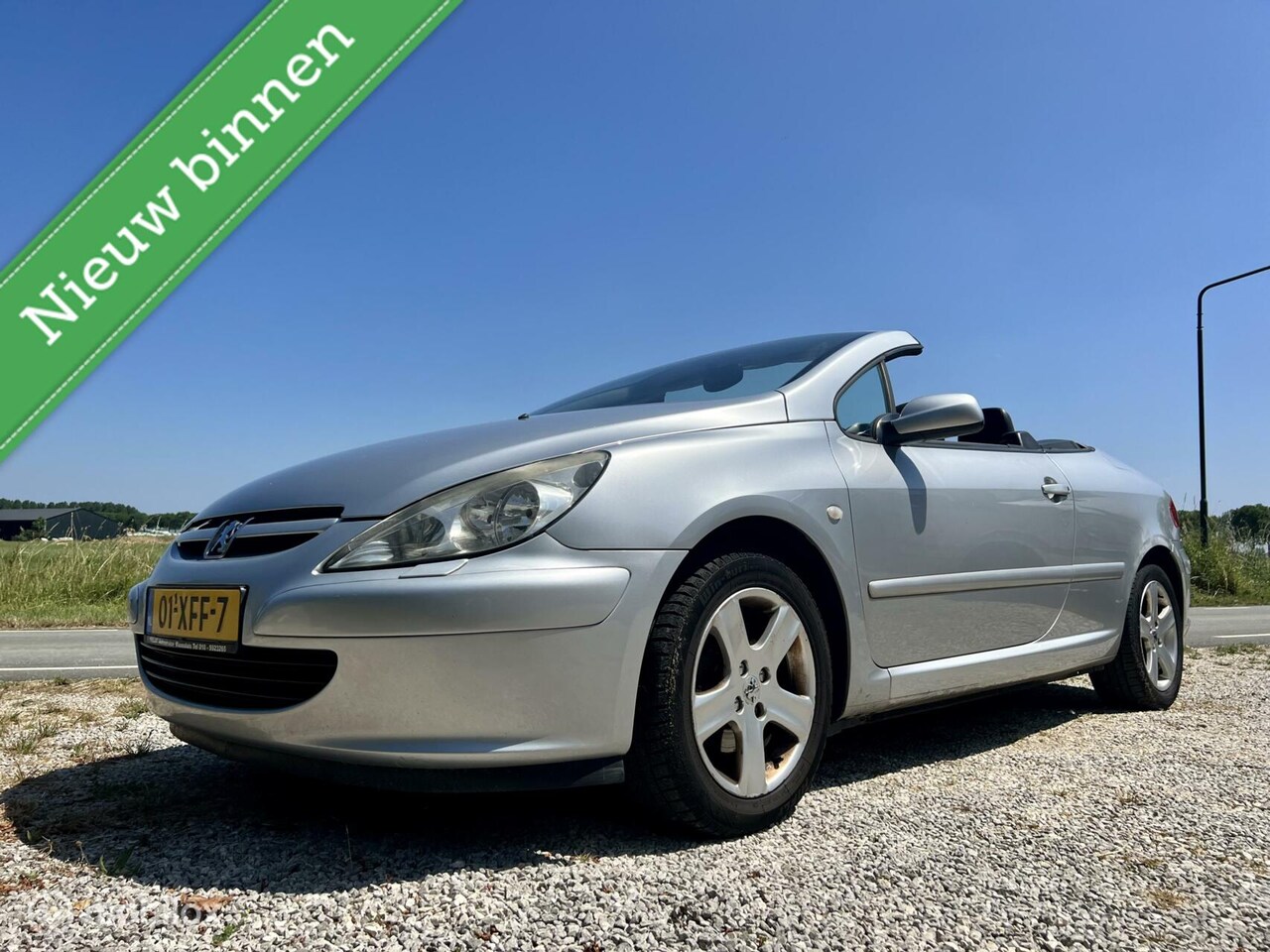 Peugeot 307 CC - 2.0-16V 2.0-16V, BJ 2004, Leer, PDC, Airco, APK - AutoWereld.nl