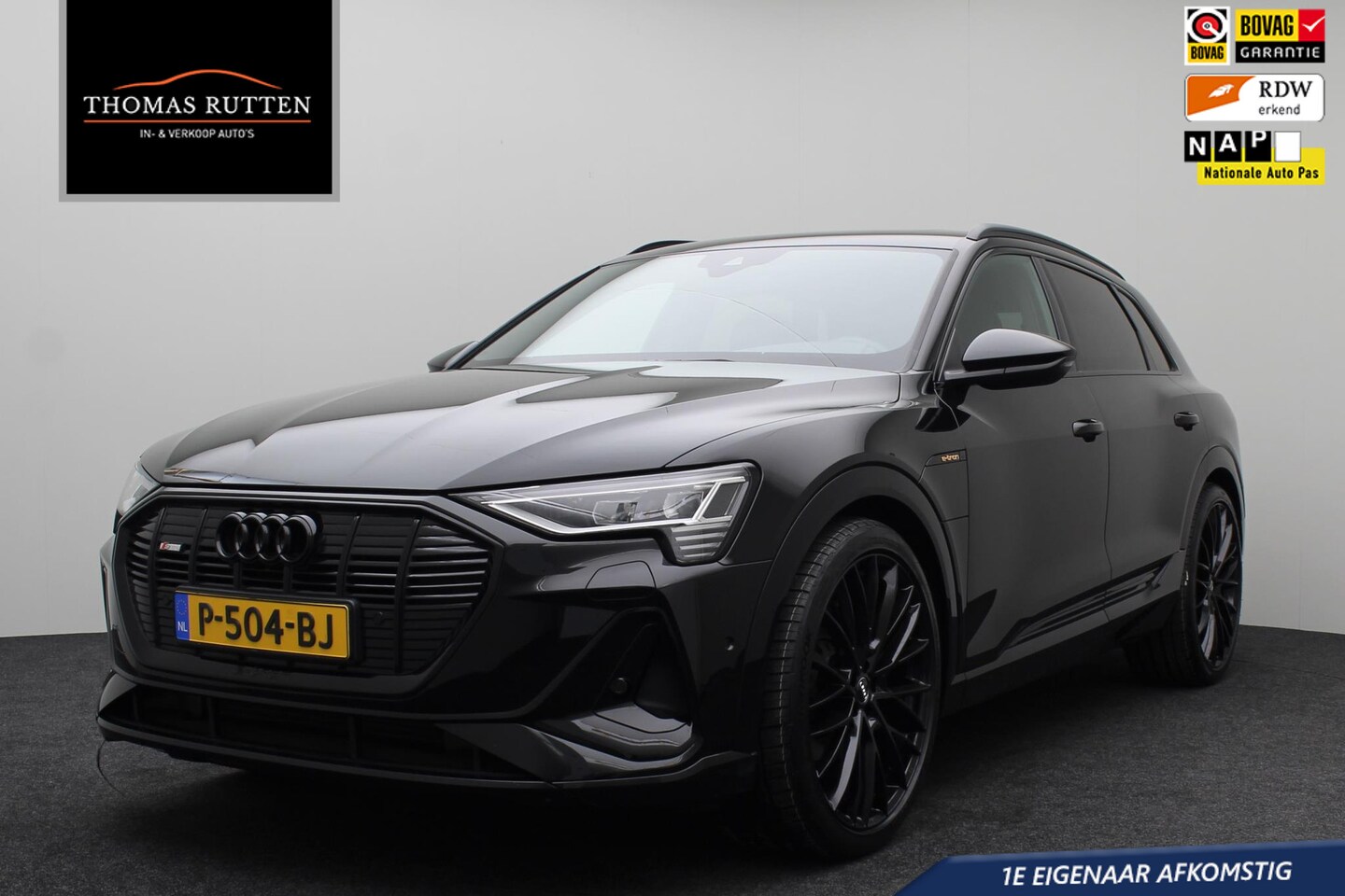 Audi e-tron - 55 quattro S edition 95 kWh 2022 408 PK| €66.075 EX BTW | Airco | Navigatie | Cruise Contr - AutoWereld.nl