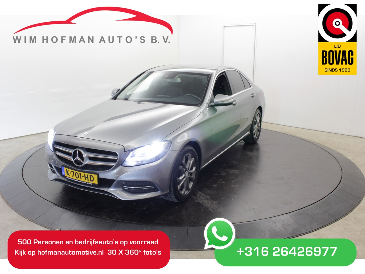 Mercedes-Benz C-klasse - 180 Prestige Camera Stoelver. - AutoWereld.nl