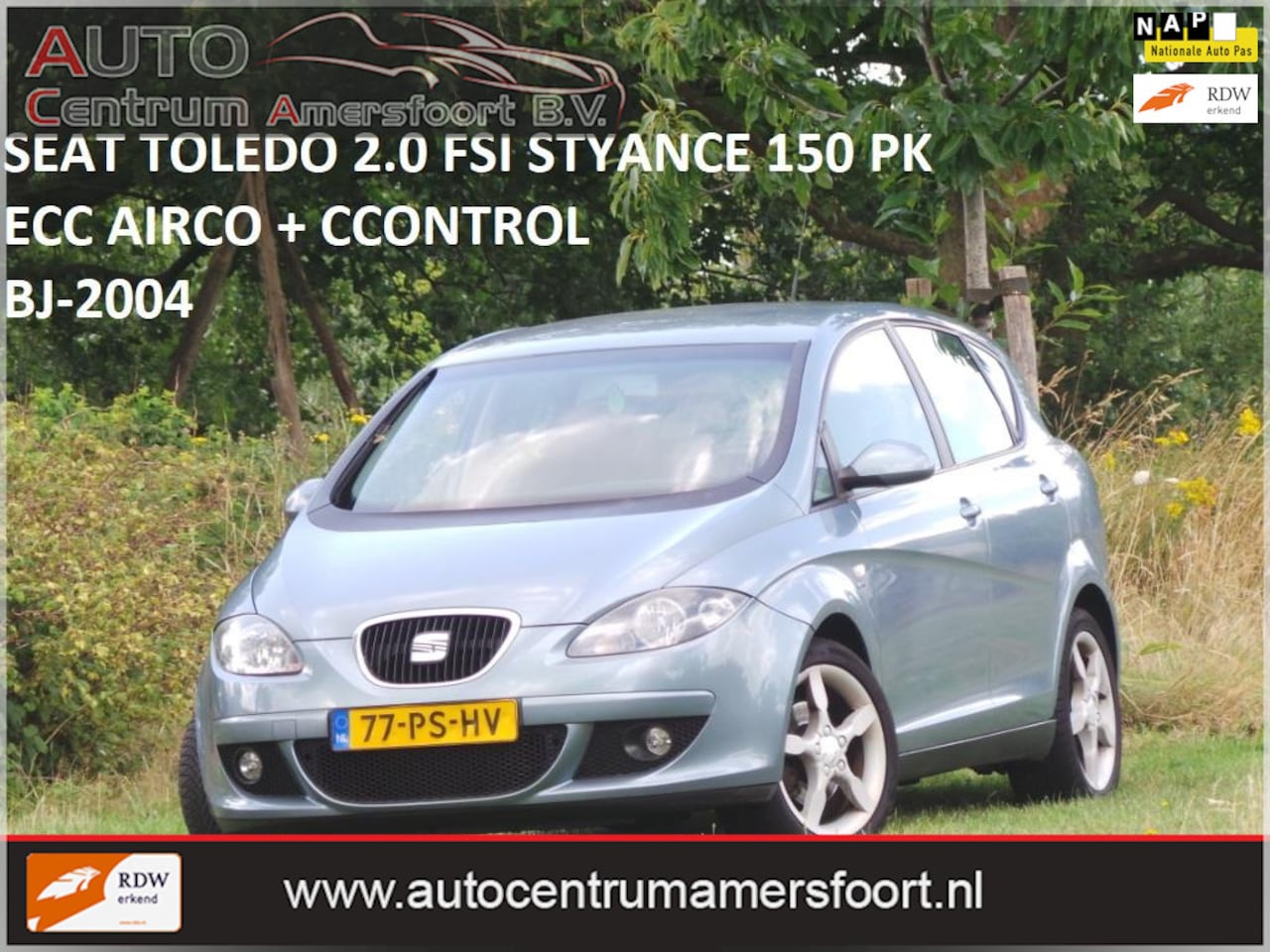 Seat Toledo - 2.0 FSI Stylance 2.0 FSI Stylance ( INRUIL MOGELIJK ) - AutoWereld.nl