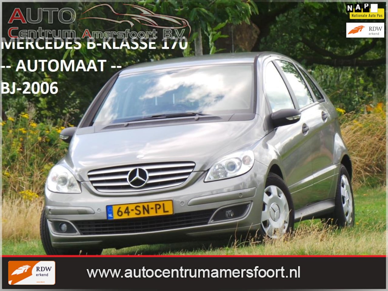 Mercedes-Benz B-klasse - 170 cvt aut ( INRUIL MOGELIJK ) - AutoWereld.nl