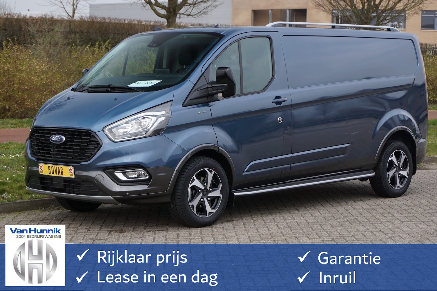 Ford Transit Custom - 300L Active 130PK Airco, Apple CP/Android Auto / Camera, 17"LM!! NR. 2 - AutoWereld.nl