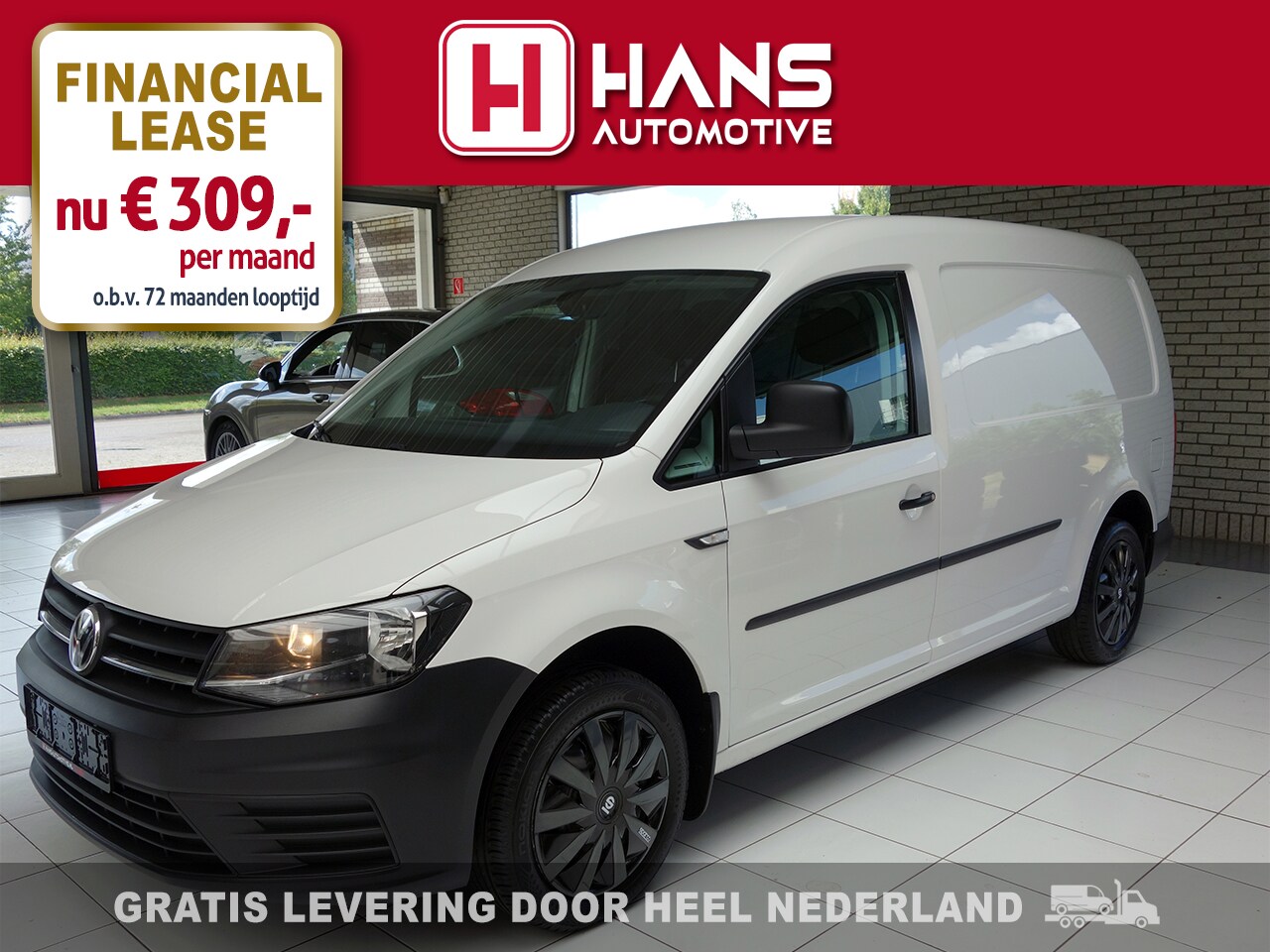 Volkswagen Caddy Maxi - 2.0 TDI L2H1 BMT ProLine | Airco Cruise Trekhaak - AutoWereld.nl