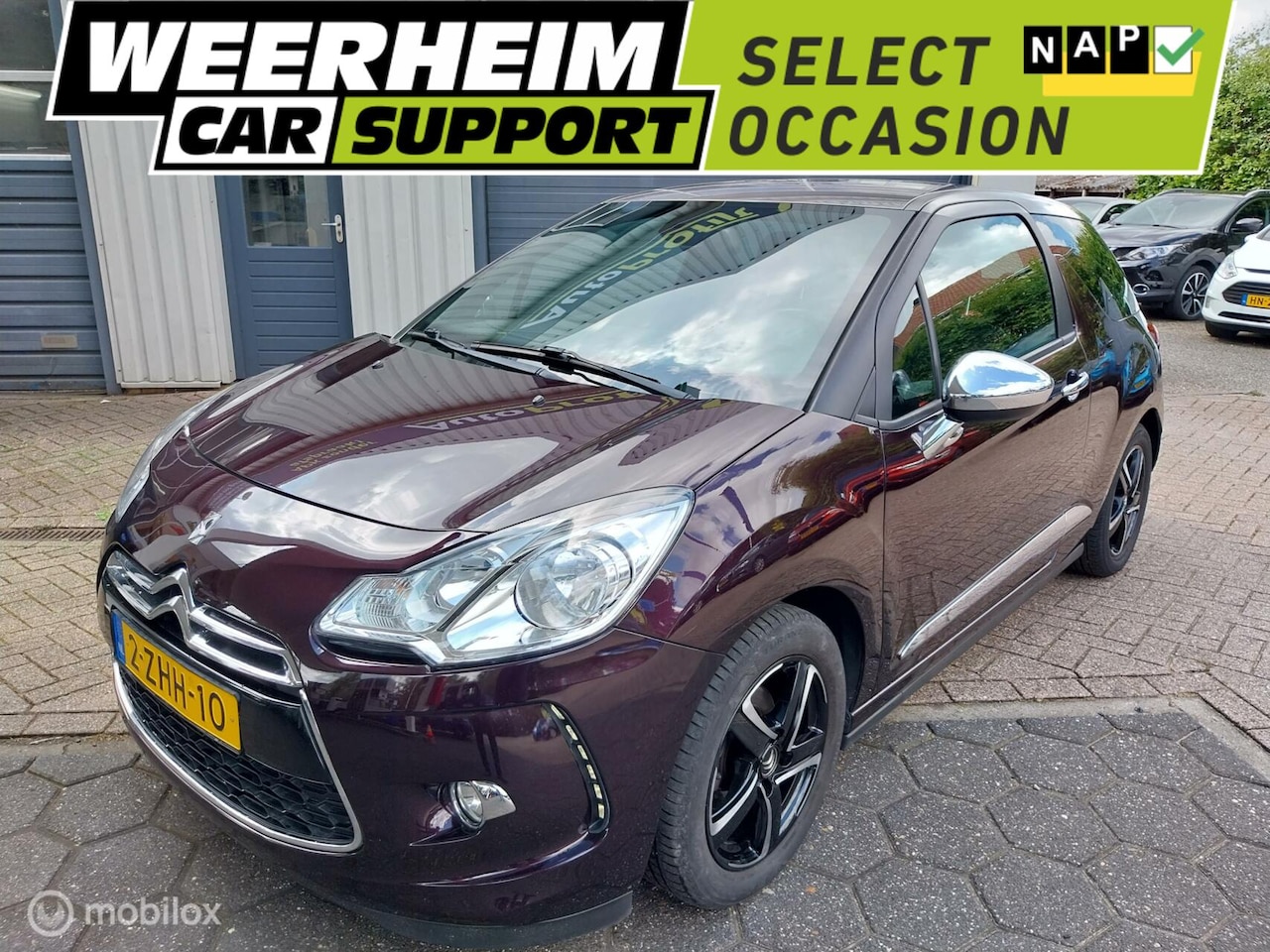 Citroën DS3 - 1.2 PureTech So Chic|Navi|AUR Cam|Cruise - AutoWereld.nl