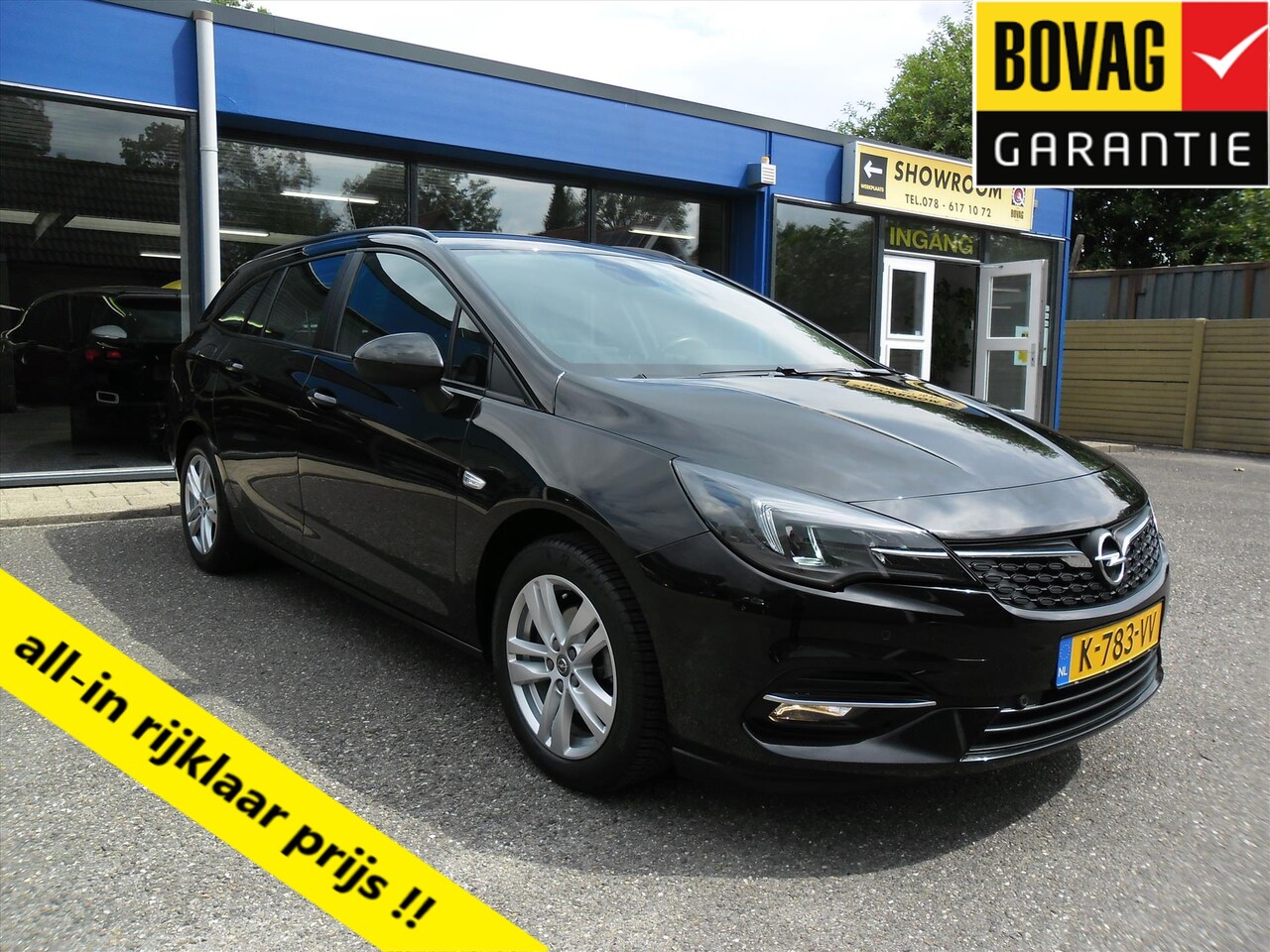 Opel Astra Sports Tourer - 1.2 T 110PK BUSINESS ED NAV AIRCO 16"LMV CAMERA PDC XENON RIJKLAARPRIJS - AutoWereld.nl