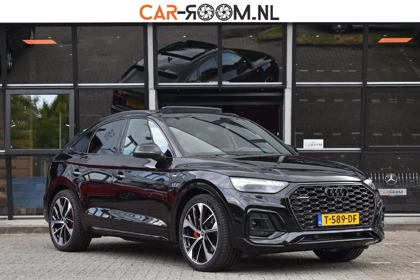 Audi Q5 Sportback - 55 TFSI e S edition Lucht.v Pano Ambiance - AutoWereld.nl