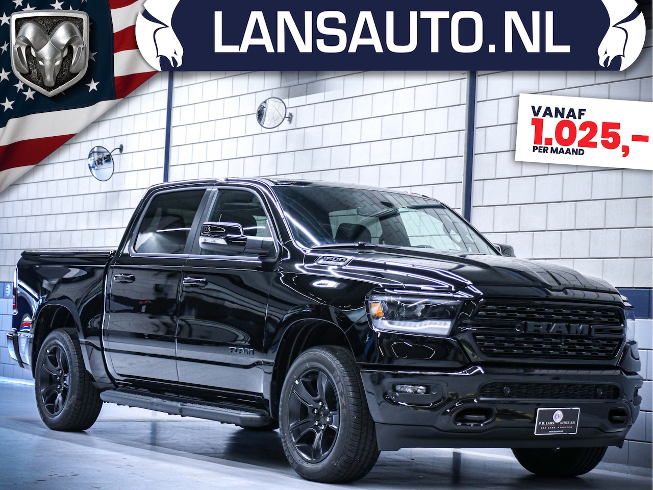 2019 ram 1500 big store horn black appearance package