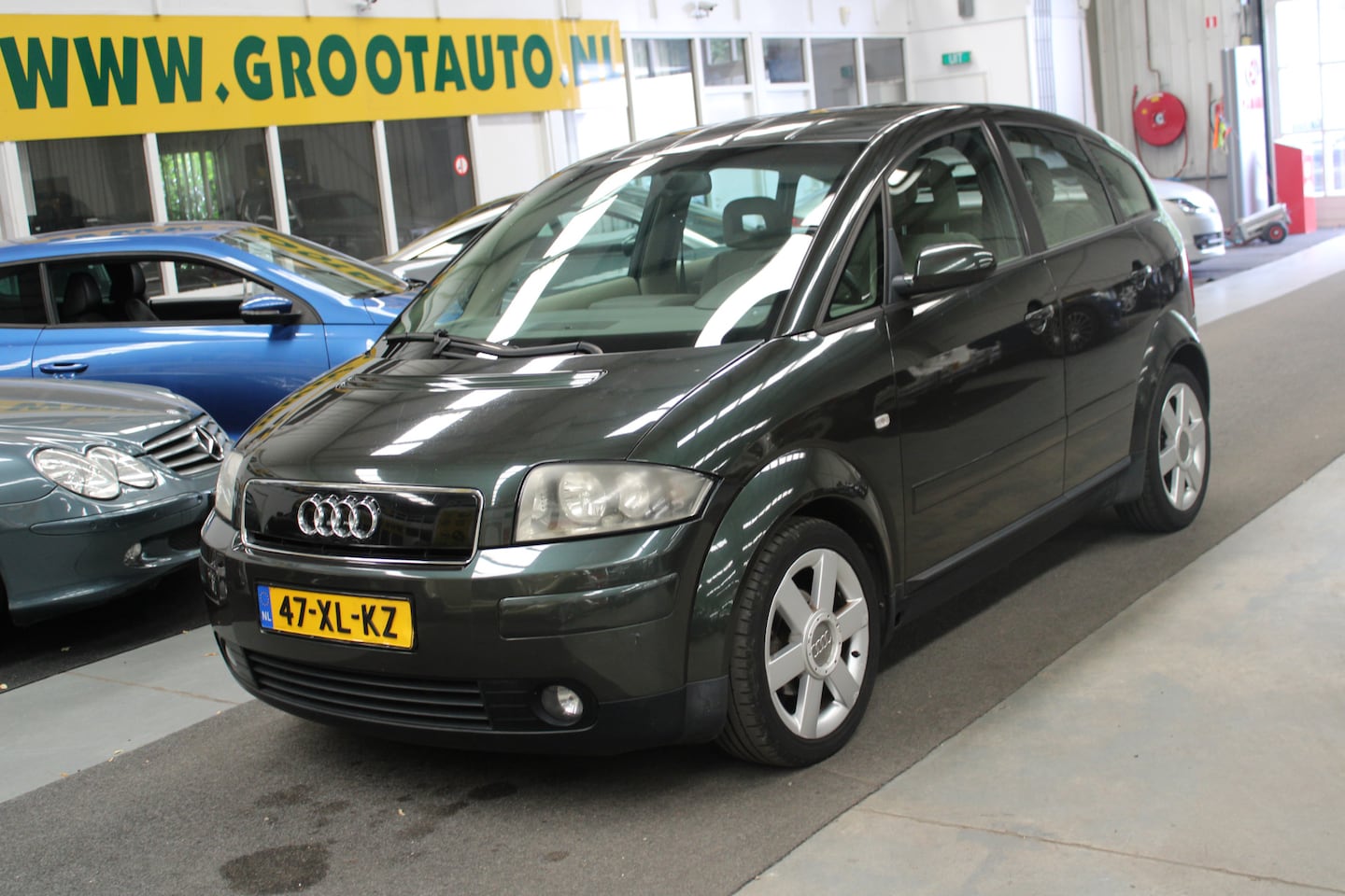 Audi A2 - 1.4 Airco, Stuurbekrachtiging - AutoWereld.nl