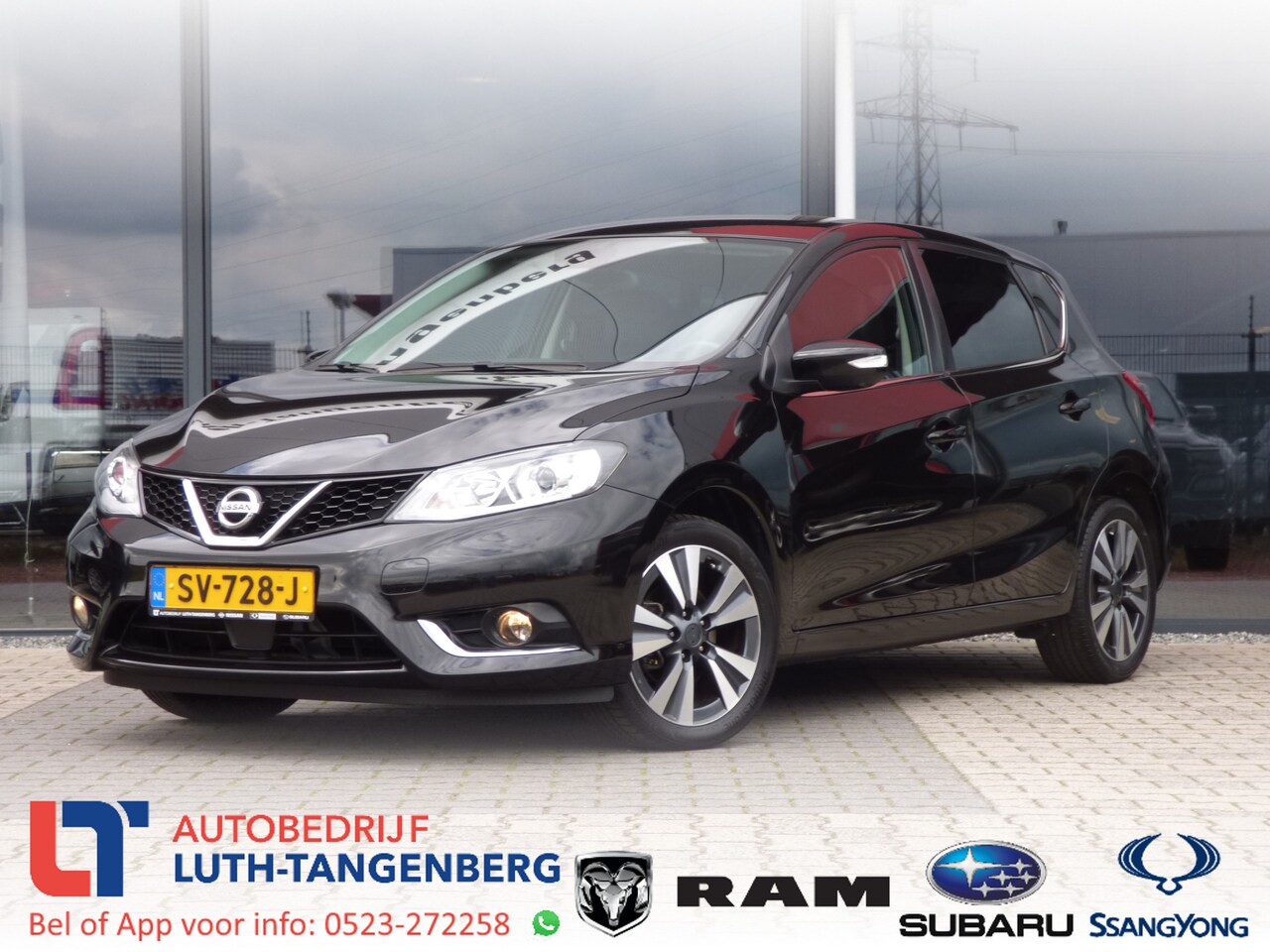 Nissan Pulsar - 1.2 DIG-T Business Edition | 360 Camera | Navi | Leder | Trekhaak afn. | - AutoWereld.nl