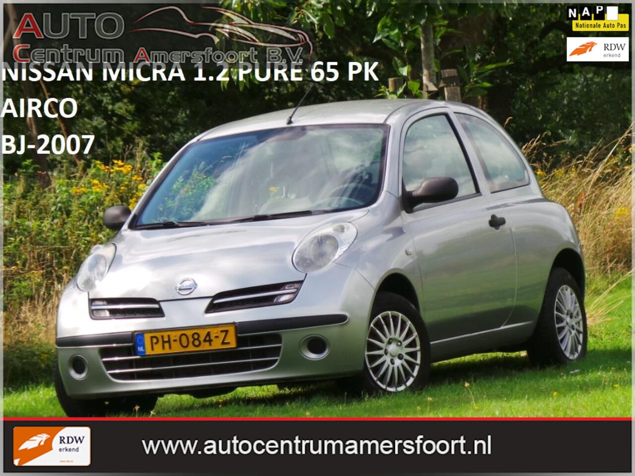 Nissan Micra - 1.2 Pure 1.2 Pure ( AIRCO + INRUIL MOGELIJK ) - AutoWereld.nl