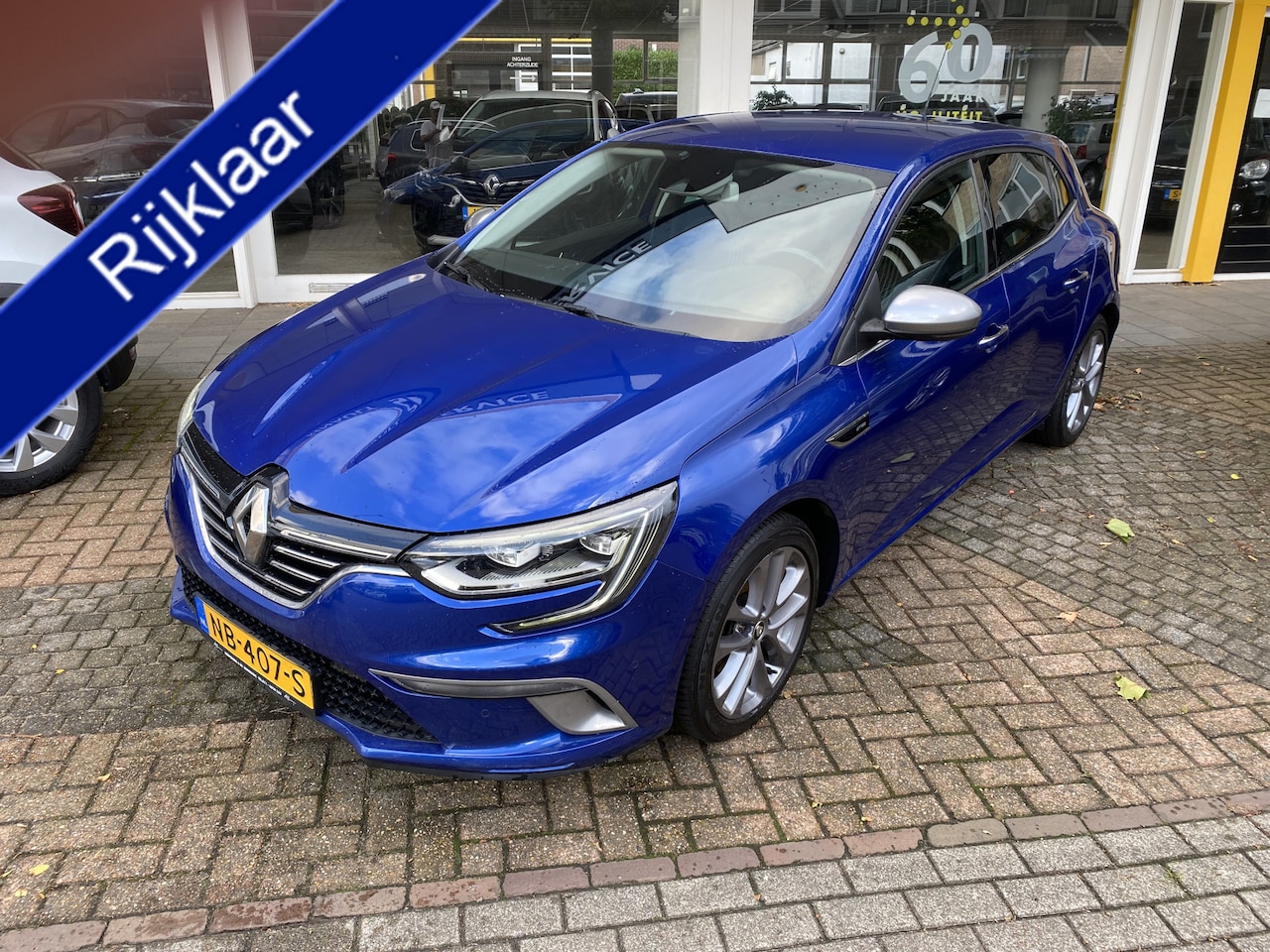 Renault Mégane - 1.2 TCe GT-Line Navigatie Camera Park V/A Lichtm.velgen Leer - AutoWereld.nl