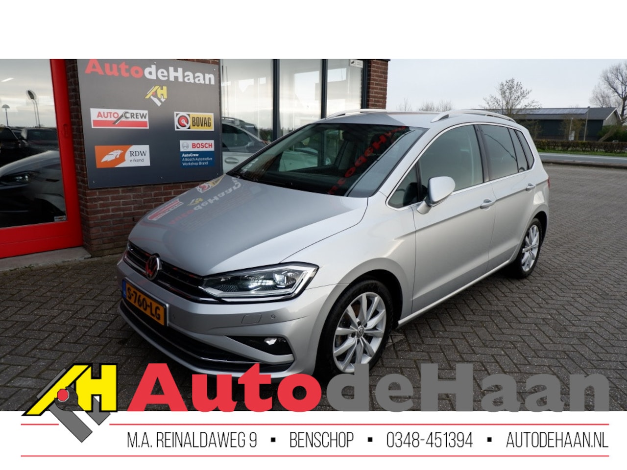 Volkswagen Golf Sportsvan - 1.5 TSI ACT Highl. Nieuw type Navi/ACC/17" - AutoWereld.nl