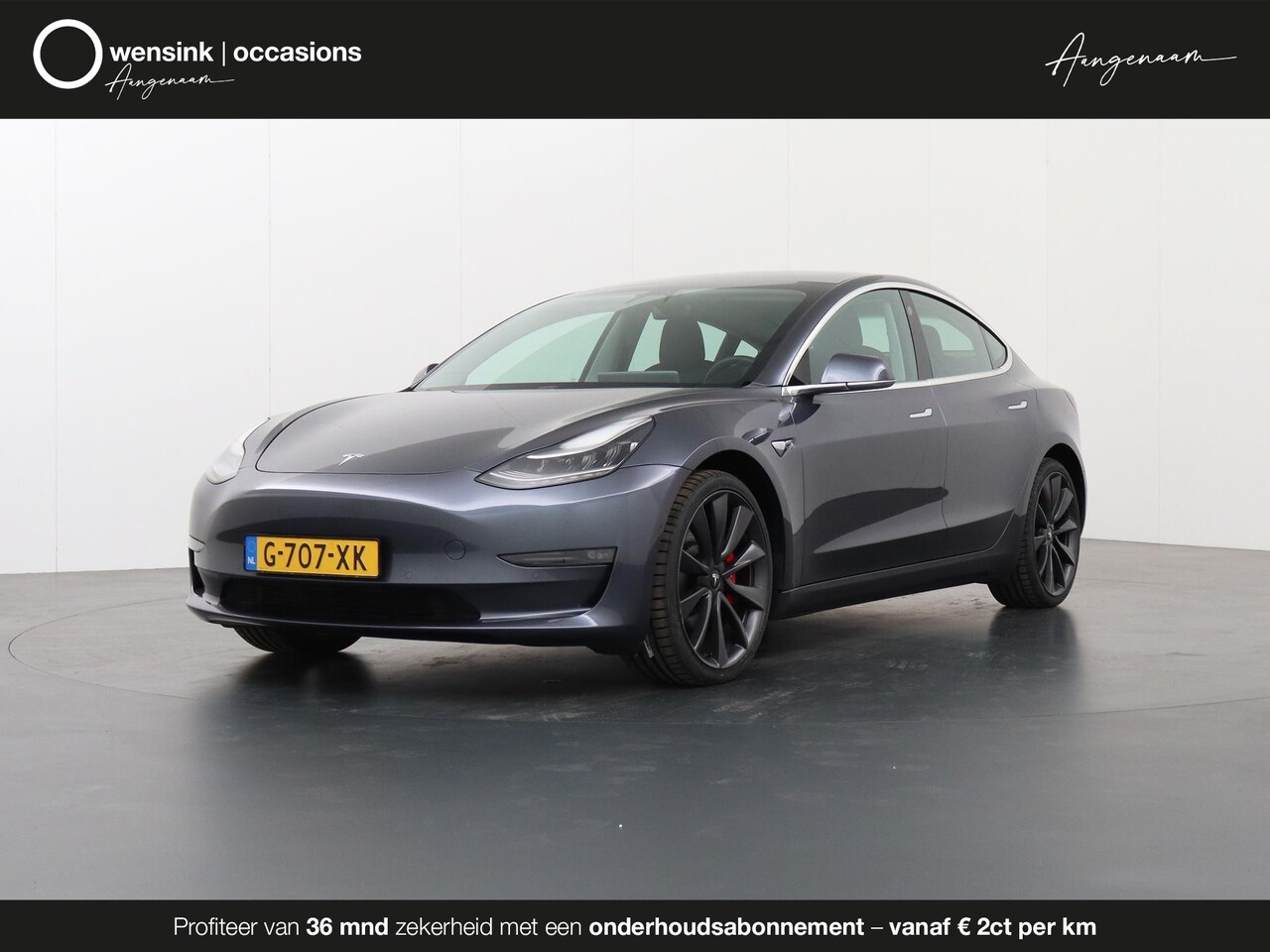 Tesla Model 3 Performance | 4% Bijtelling | Incl. BTW | Lederen ...