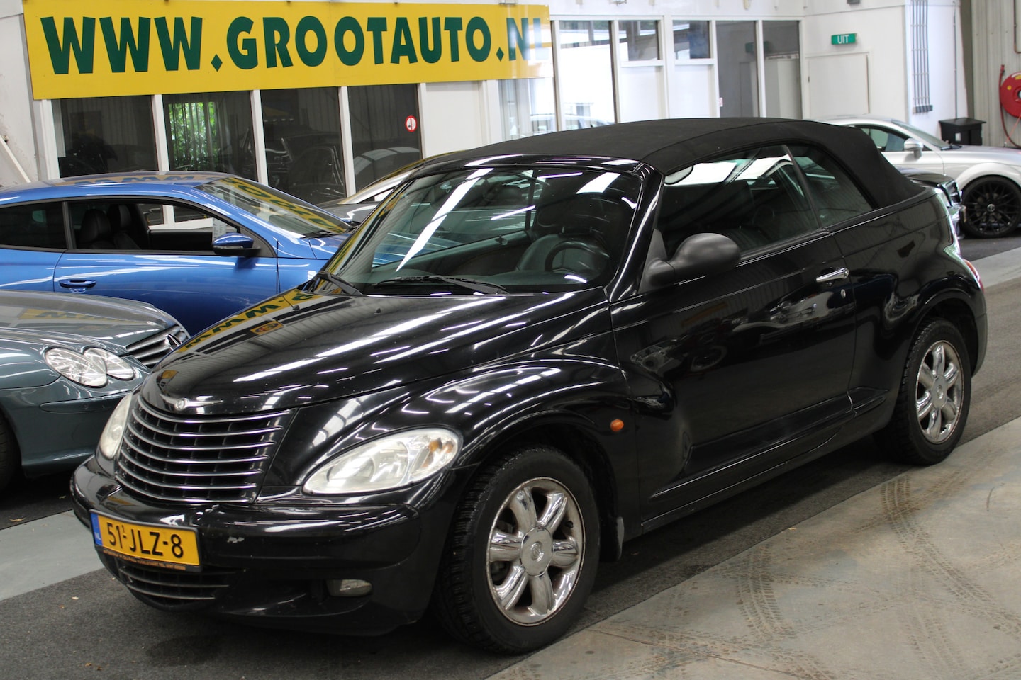 Chrysler PT Cruiser Cabrio - 2.4i Limited Airco Cruise control - AutoWereld.nl