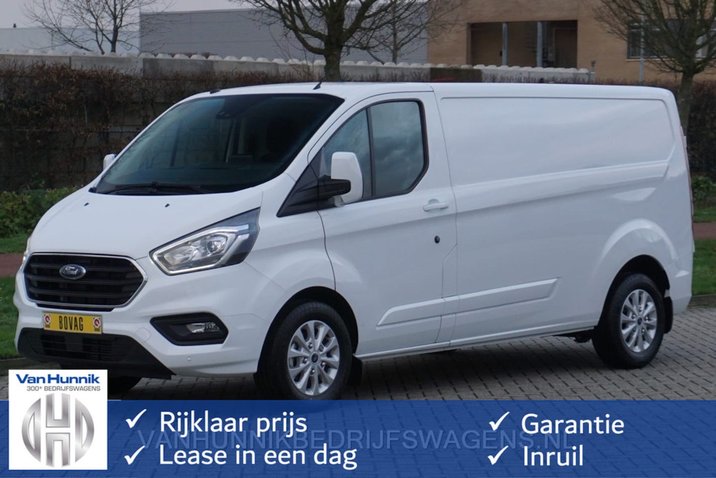 Ford Transit Custom - 300L 130PK 2.0 TDCI Limited AUT. Apple CP / Andr. Auto, Camera, Cruise!! NR. 415 - AutoWereld.nl