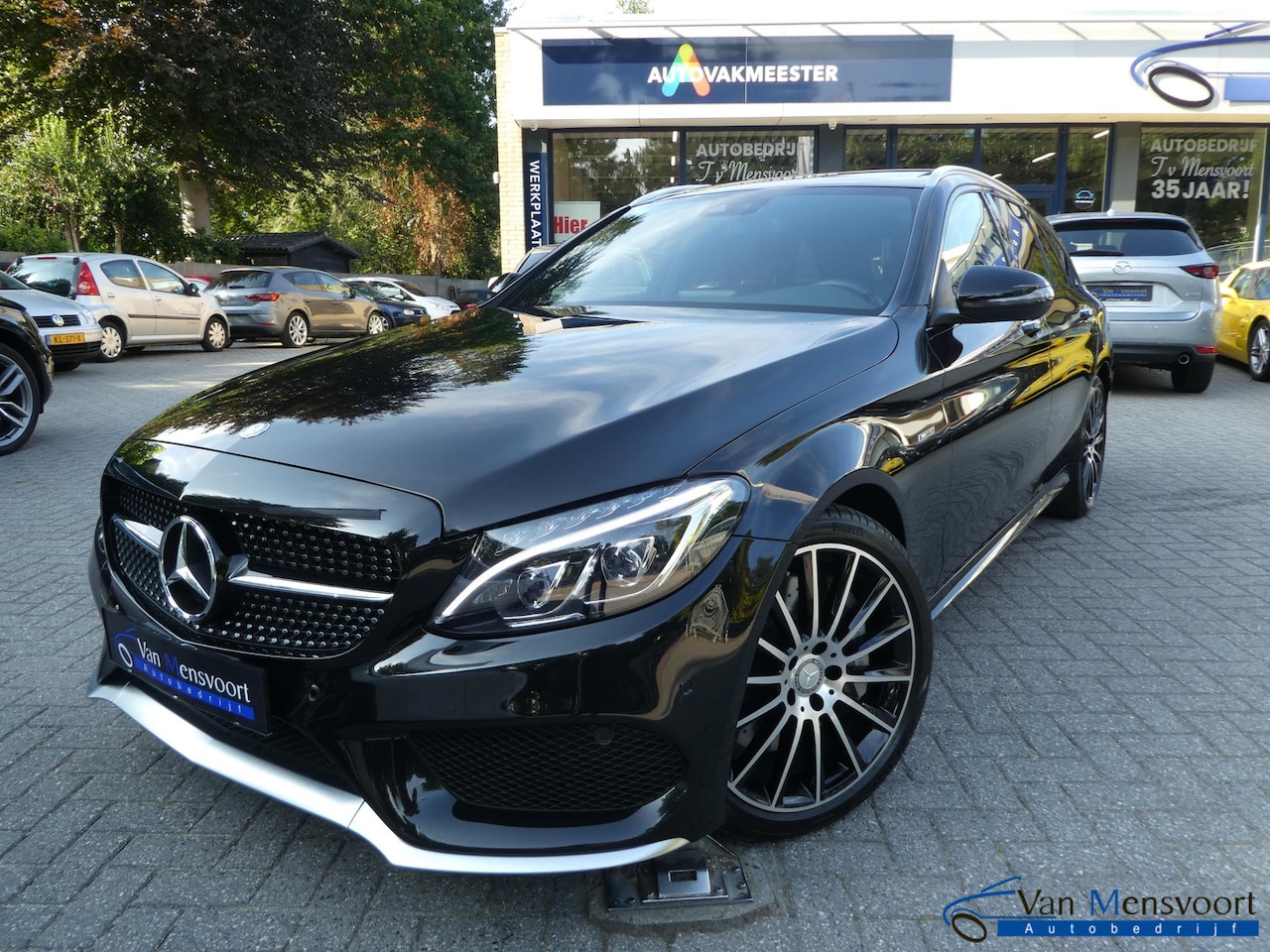 Mercedes-Benz C-klasse Estate - C450/C43 AMG 4MATIC 367PK 1eEig|Panorama|Burmester|Keyless|Memory|Standkachel|Dodehoek - AutoWereld.nl