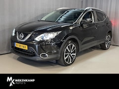 Nissan Qashqai - 1.2 Tekna AUT. 19"/Leder/Panoramadak/Dodehoek/Stoelverwarming/LED/Camera/Keyless