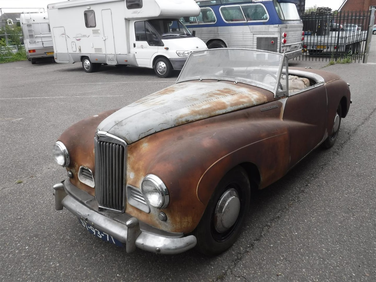 Sunbeam Alpine - Roadster "project,  om te restaureren" - AutoWereld.nl