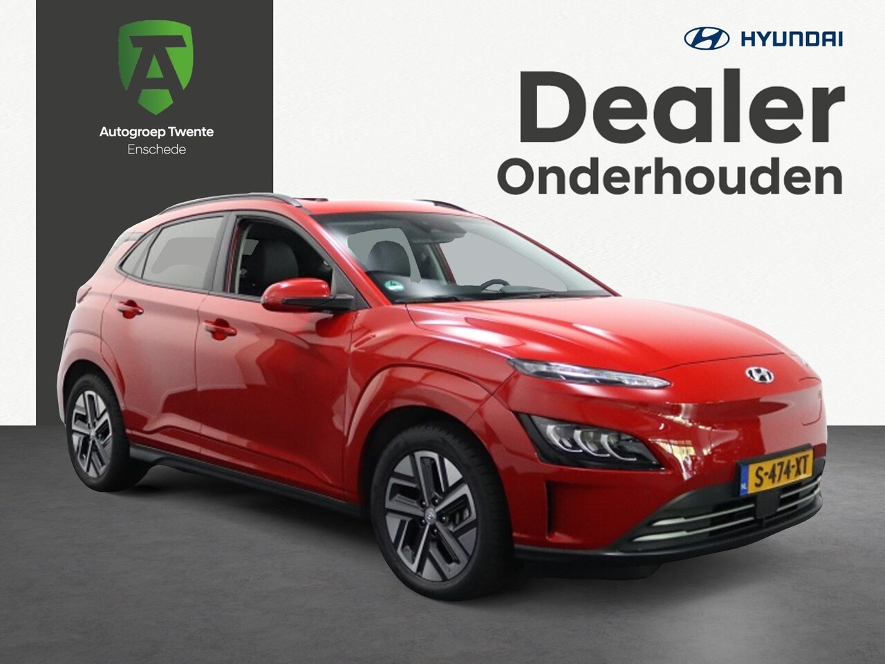 Hyundai Kona EV Premium Sky 64 kWh LEDER SCHUIFDAK CARPLAY NAVI