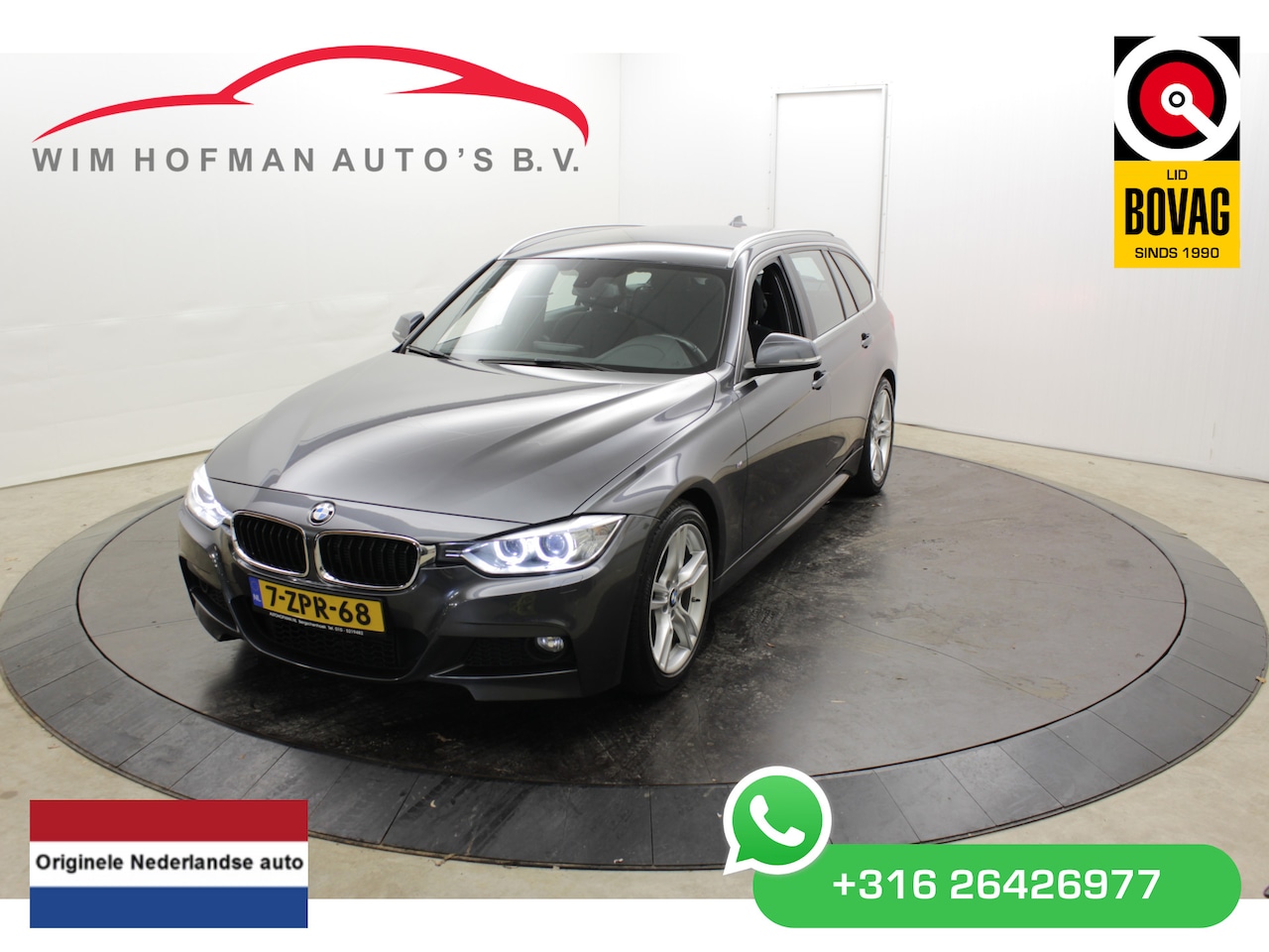 BMW 3-serie Touring - Exe Groot Navi M-Pakket Elek. A.klep Clima PDC - AutoWereld.nl