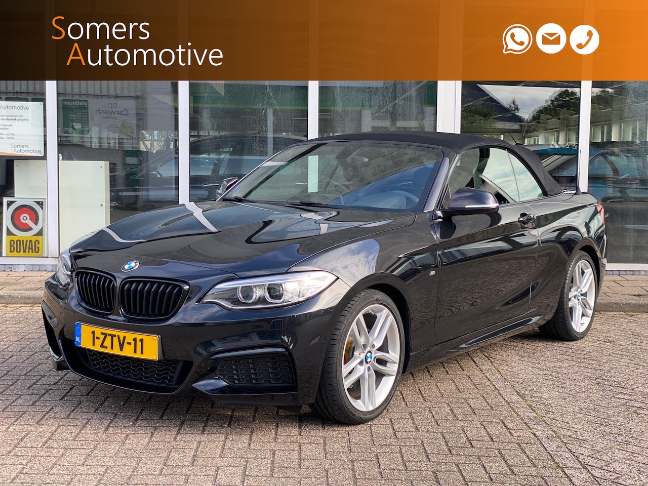 BMW 2-serie Cabrio - 218i M Pakket org ned - AutoWereld.nl