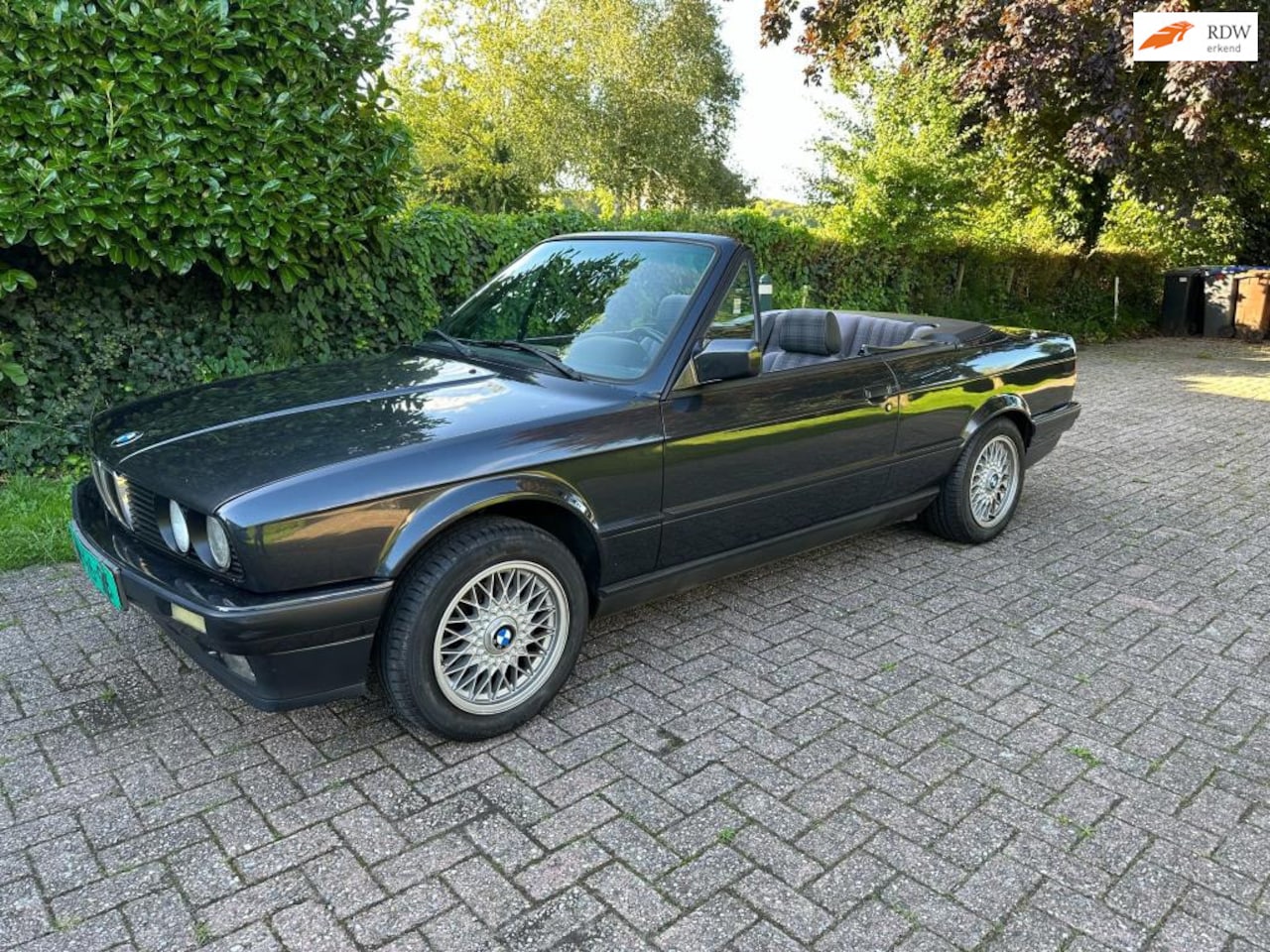 BMW 3-serie Cabrio - 318i E30 automaat topstaat - AutoWereld.nl