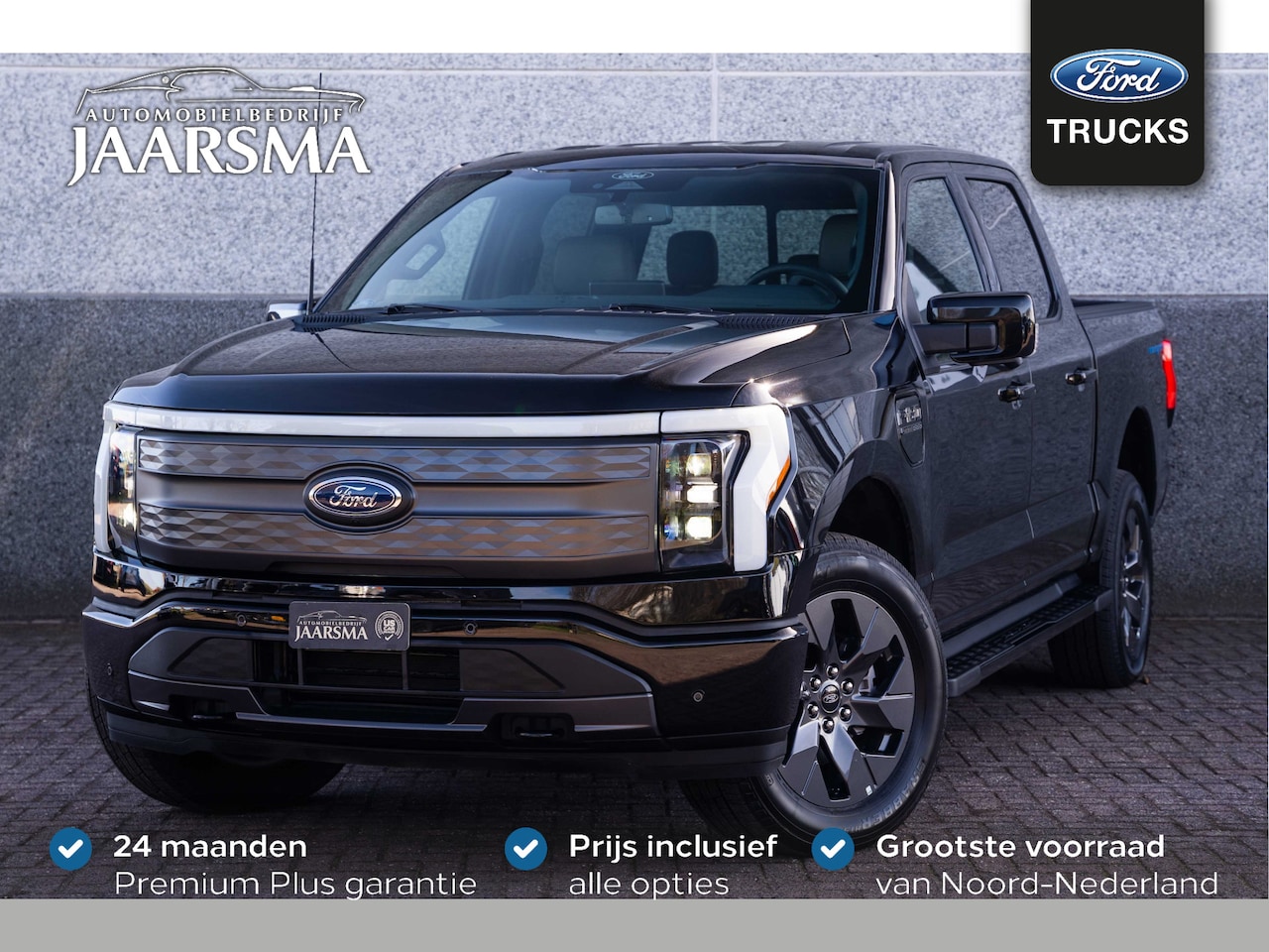 Ford F150 Lightning LARIAT Extended Range Panoramadak 514km