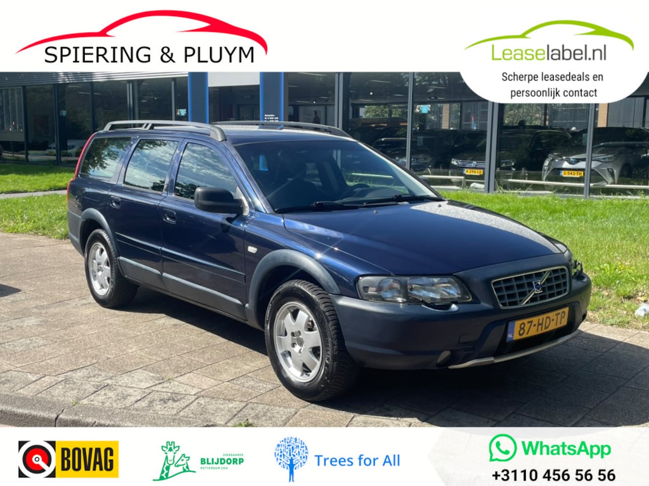 Volvo V70 Cross Country - 2.4 T Comfort Line | Trekhaak | Leder - AutoWereld.nl