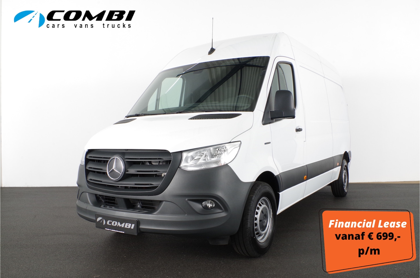 Mercedes-Benz eSprinter - eSprinter L2H2 55 kWh > volledig elektrisch!/325cm lange laadruimte! - AutoWereld.nl