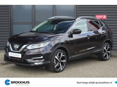 Nissan Qashqai - 1.2 Tekna + / Panoramadak / 360 Camera / ECC / Dodehoek sensor / Parkeer Sensoren / "Vraag