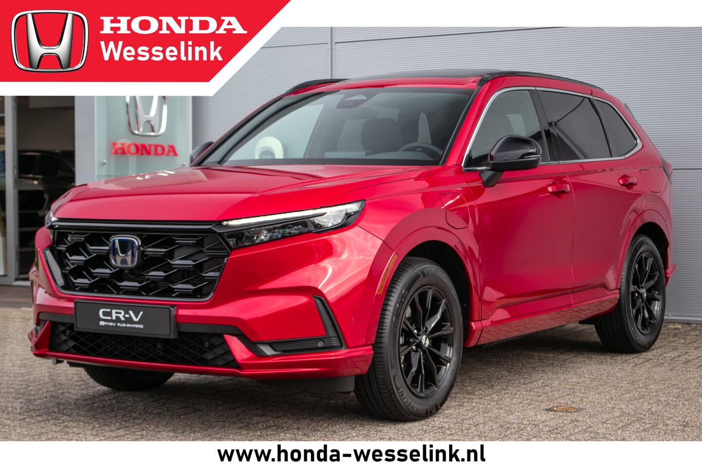Honda CRV 2.0 ePHEV Advance Tech Cons.prs rijklaar Schuif/kanteldak Leder 2024 Hybride