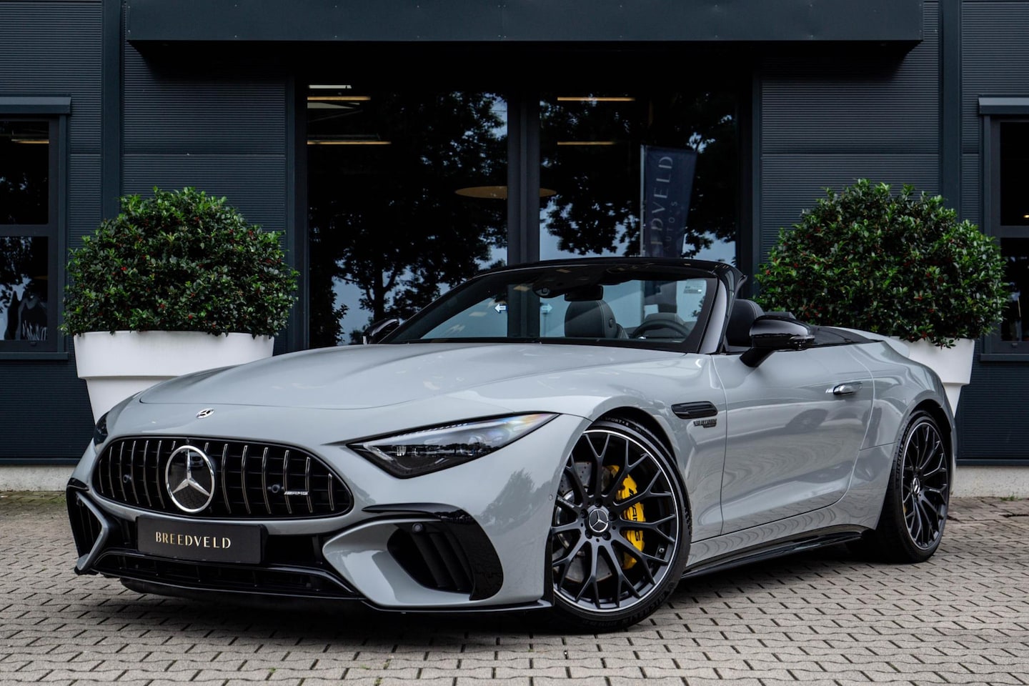 Mercedes-Benz SL-klasse Roadster - 63 AMG 585pk 4Matic, Carbon, Alpingrau - AutoWereld.nl