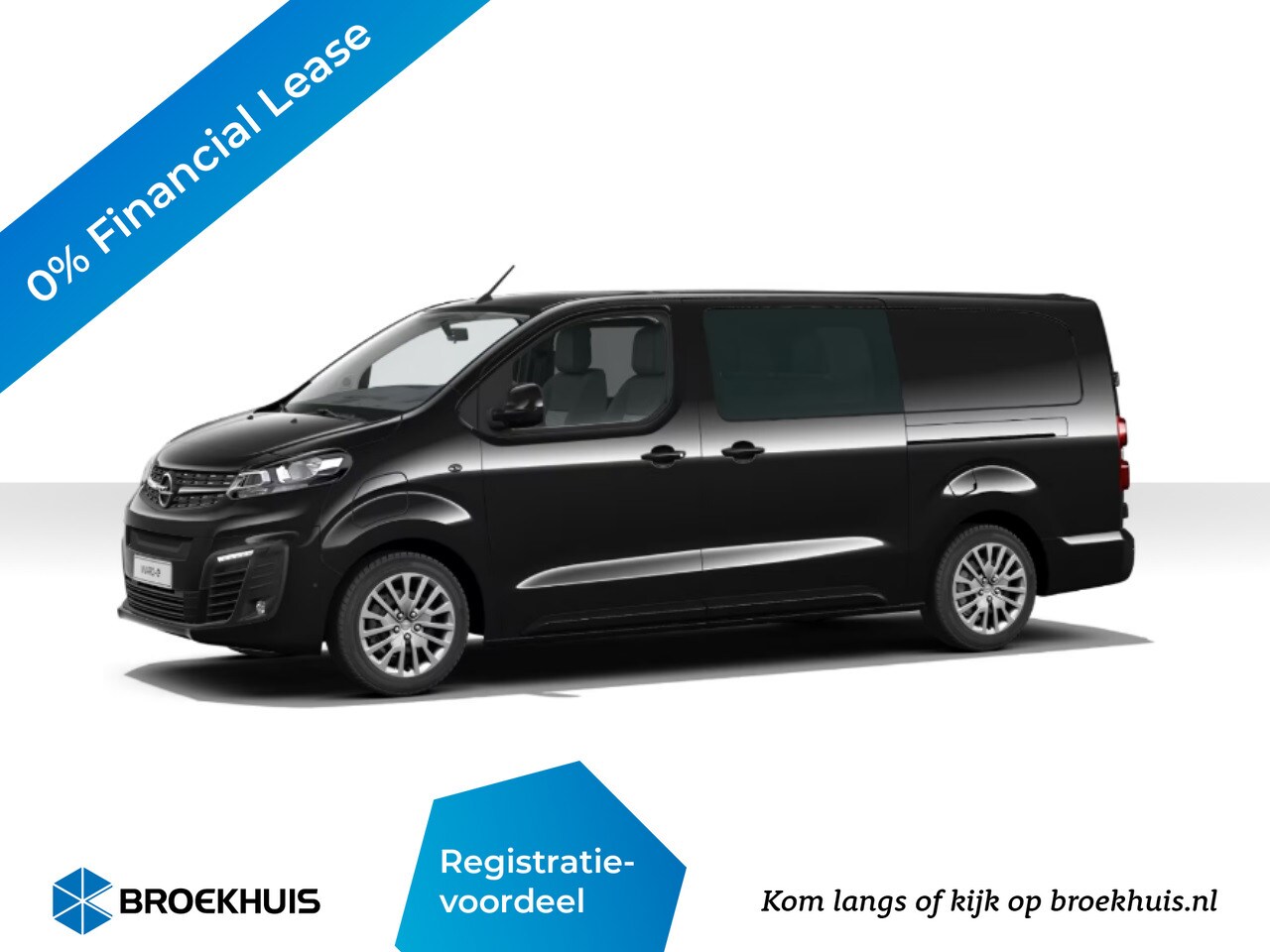 Opel Vivaro Electric - L3 136 pk 75 kWh Dubbele Cabine | Exterieurpakket | Driver pakket | Connected pakket | Pac - AutoWereld.nl