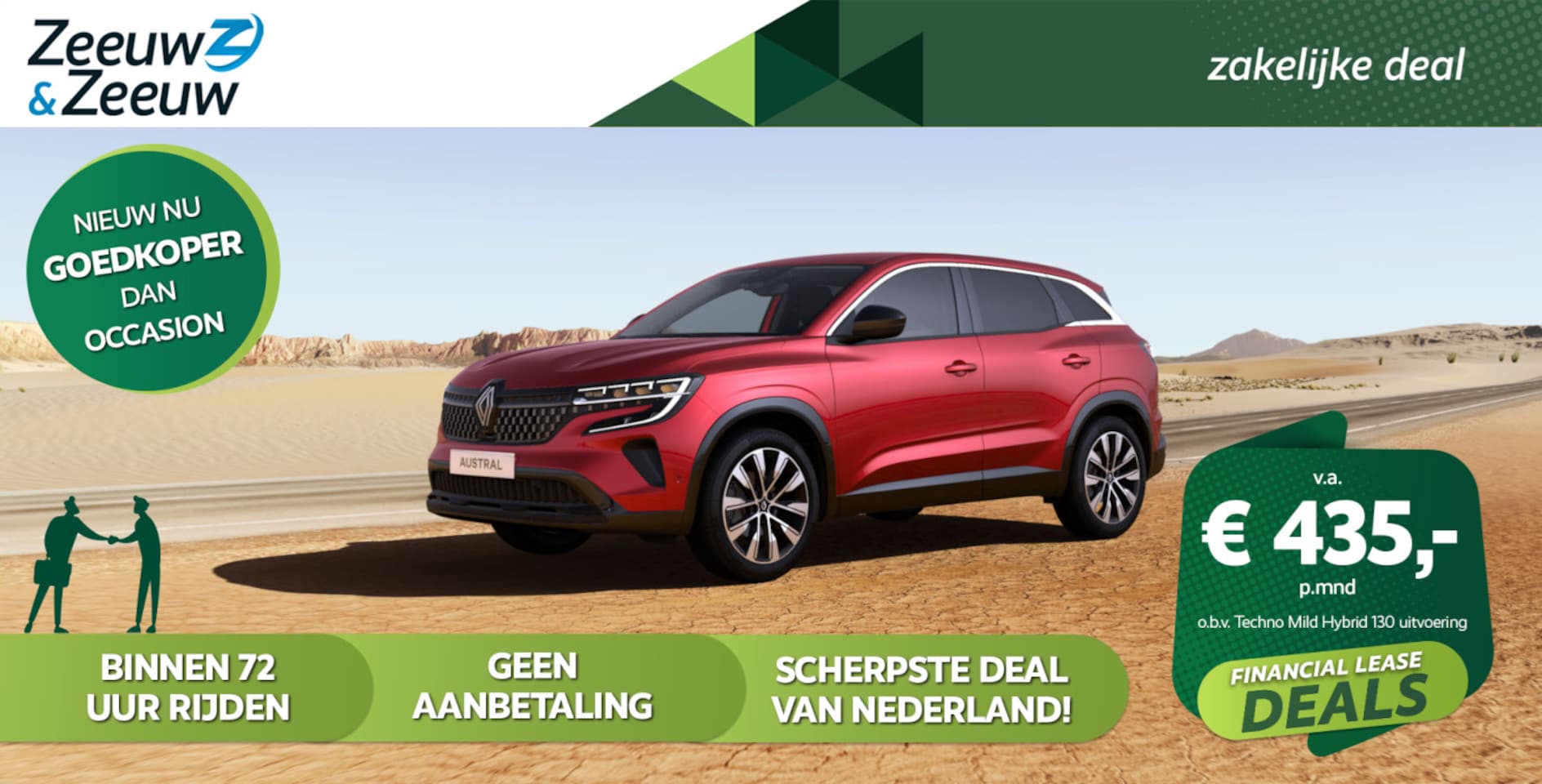 Renault Austral - E-Tech full hybrid 200 Techno NU MET € 3500,- VOORRAAD KORTING | ZOLANG DE VOORRAAD STREKT - AutoWereld.nl
