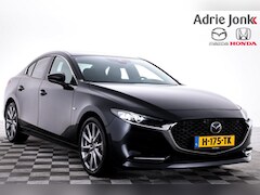 Mazda 3 - 3 2.0 SkyActiv-G 122 Luxury | AFN. TREKHAAK | LEDER | BOSE Audio | 18"LM VELGEN | PDC V+A