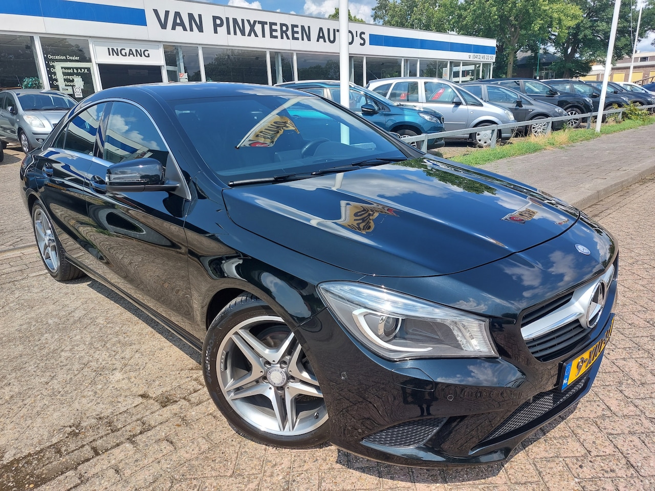 Mercedes-Benz CLA-Klasse - 180 BlueEFF. Ed. Prest. LEER/TREKHAAK/CLIMA/STOELVERW./ENZ.. - AutoWereld.nl