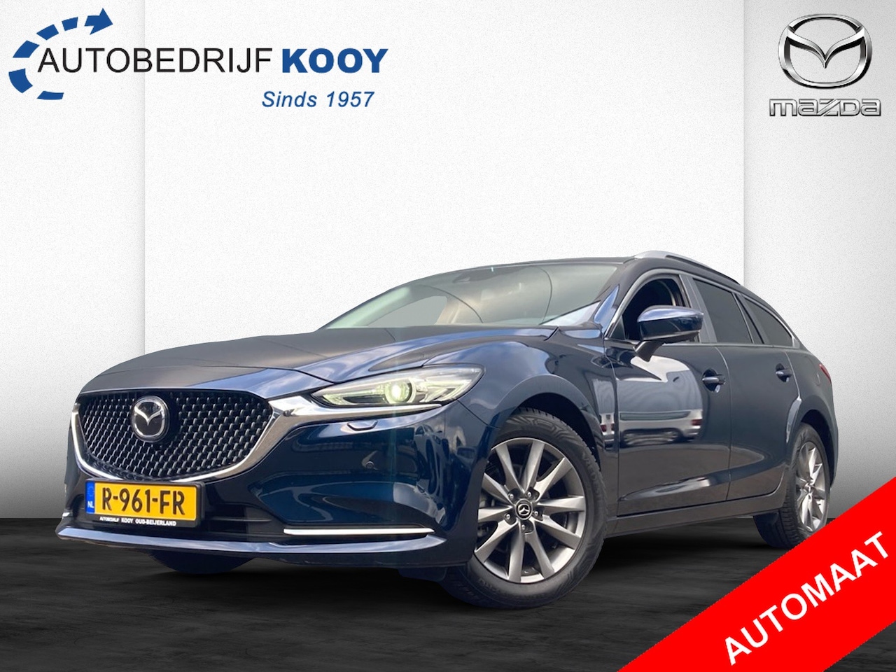 Mazda 6 Sportbreak - 2.0 Automaat Business Pack + All-season in NIEUWSTAAT - AutoWereld.nl