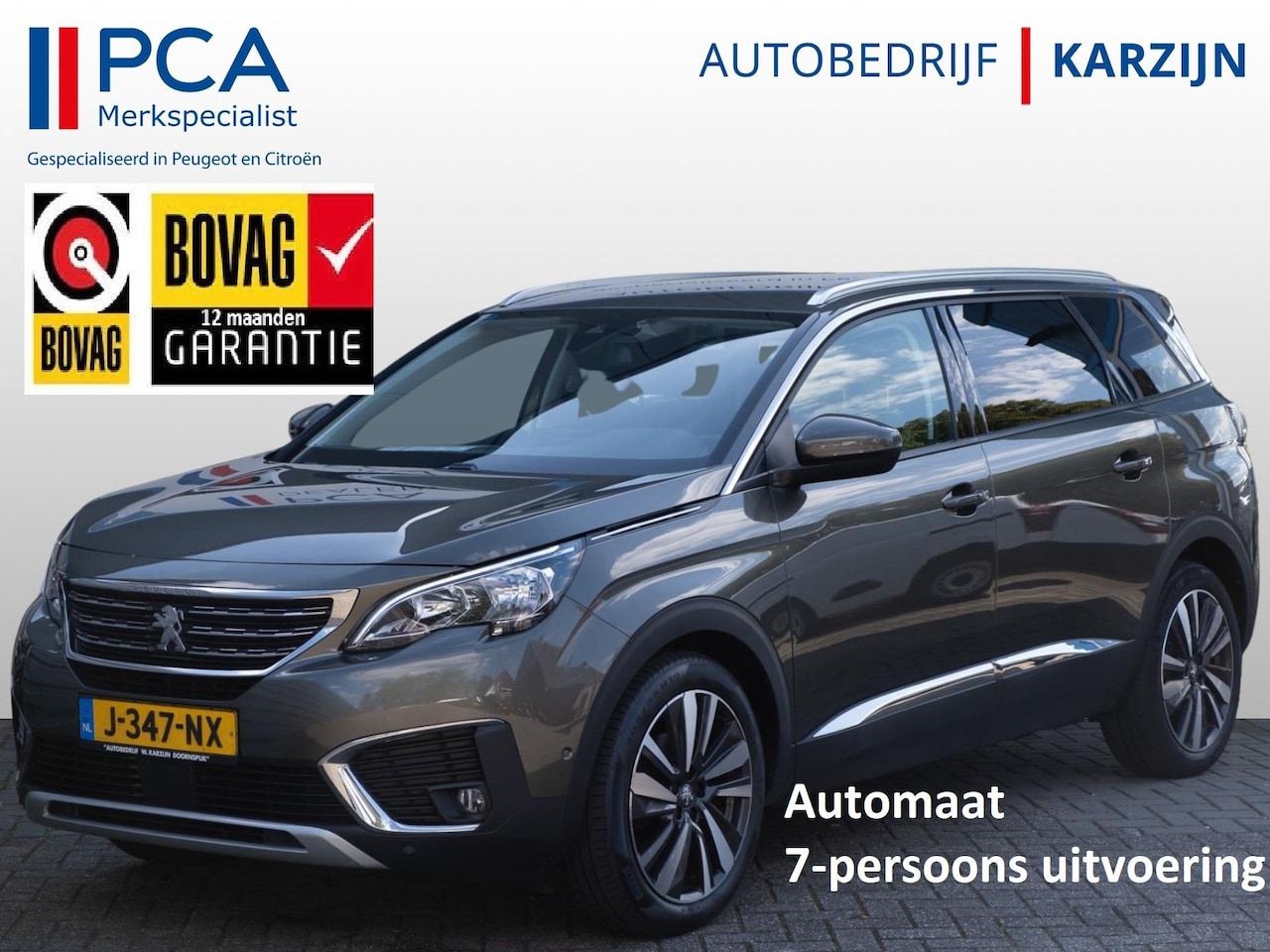 Peugeot 5008 - 1.2 PureTech Blue Lease Premium Avantage 7-persoons - AutoWereld.nl