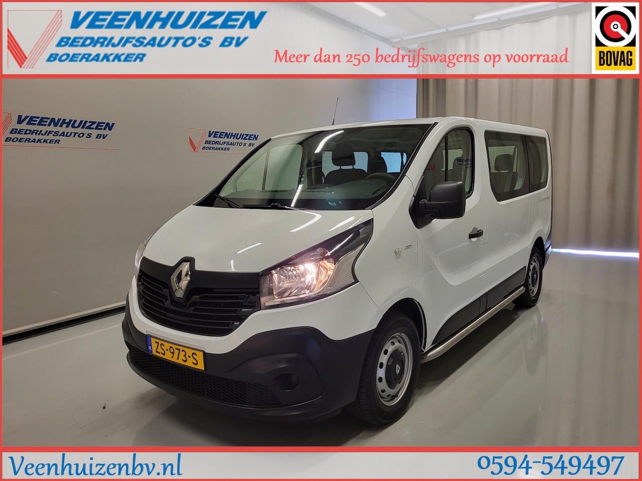 Renault Trafic Passenger - 1.6dCi Personenbus Airco Euro 6 Excl. Btw / Bpm Vrij! - AutoWereld.nl