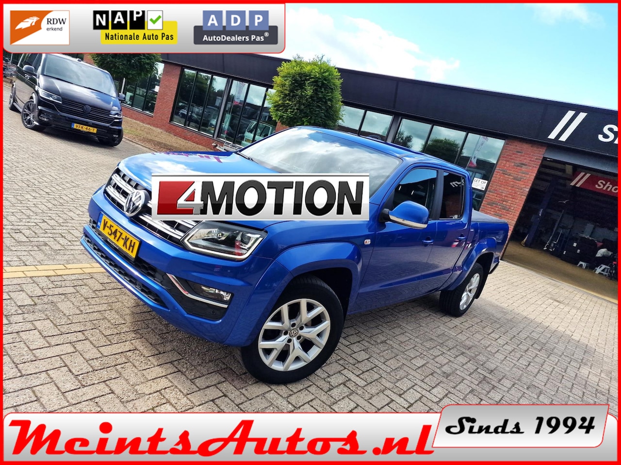 Volkswagen Amarok - 3.0 TDI 4Motion V6 224Pk 5Pers. DC Dubbele Cabine XL E6 Grijs Kenteken - AutoWereld.nl