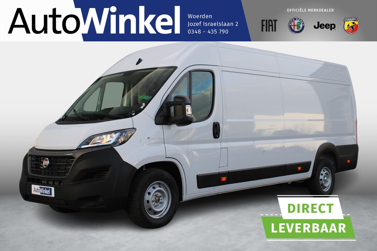 Fiat E-Ducato - 3.5T L4H2 79kWh 3.5T L4H2 79 kWh - AutoWereld.nl