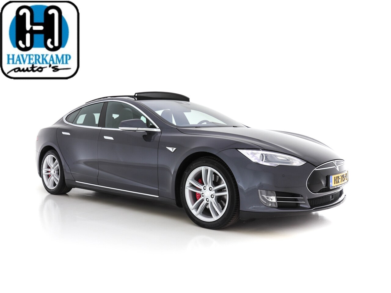 Tesla Model S - P85D Performance *AUTO-PILOT | AIR-SUSPENSION | PANO | VOLLEDER | KEYLESS | CAMERA | XENON - AutoWereld.nl