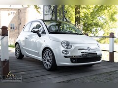 Fiat 500 C - 0.9 TwinAir Rock Millonaire 2011 PARELMOER WIT | Cabrio | Automa