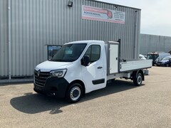 Renault Master - T35 2.3 dCi 150 L3H1 Openlaadbak Airco 3 Zits Trekhaak 2500 kg Euro 6 Bakmaat L318/B203/H