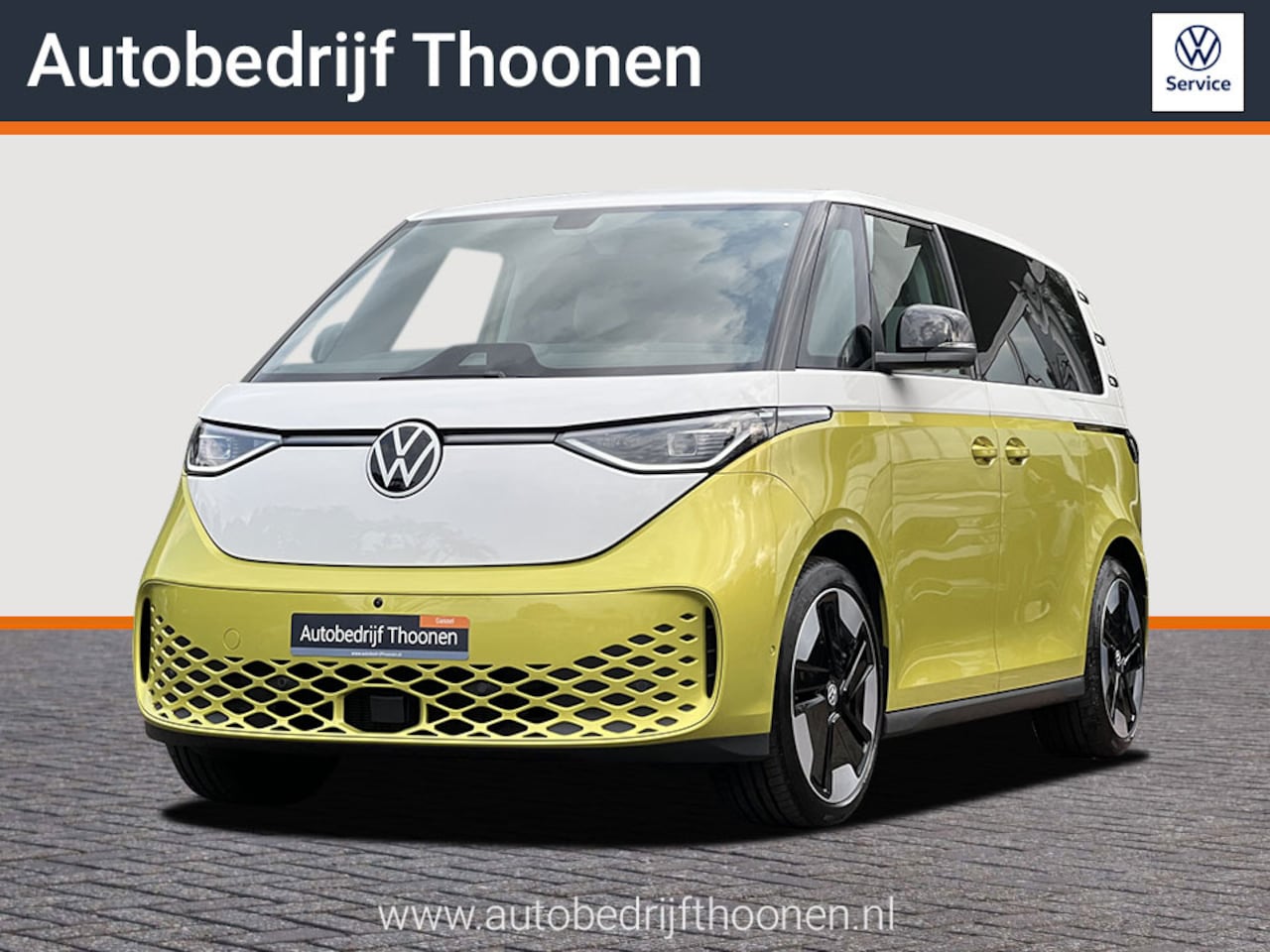 Volkswagen ID. Buzz - 1st Max 77 kWh | 360° Camera | Elek. schuifdeuren | Elek. trekhaak | Elek. stoelen - AutoWereld.nl