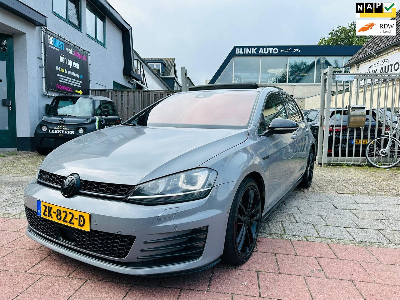 Volkswagen Golf - 2.0 TDI GTD Nardo Grey Panorama - AutoWereld.nl