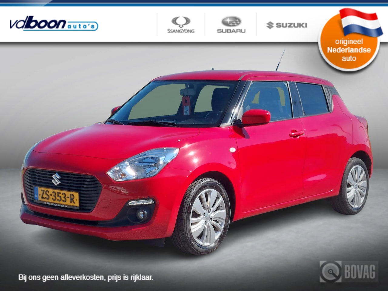 Suzuki Swift - 1.2 Select AIRCO | LMV | NAVI | rijklaarprijs!! - AutoWereld.nl