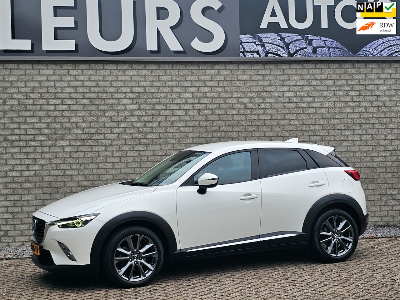 Mazda CX 3 2 0 SkyActiv G 120 GT Luxury Leer Camera 2018 Benzine